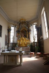 Altar der Kirche St. Pankratius in Burkheim