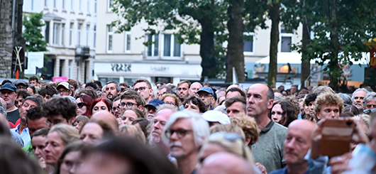 The crowd at the 'Gentsche Feesten'