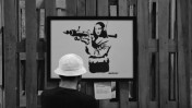Exposition BANKSY à Libourne france le 11 mai 2023 © D.PECANAC clichés non libre de droits