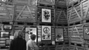 Exposition BANKSY à Libourne france le 11 mai 2023 © D.PECANAC clichés non libre de droits
