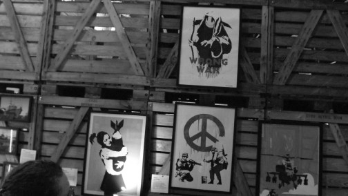 Exposition BANKSY à Libourne france le 11 mai 2023 © D.PECANAC clichés non libre de droits