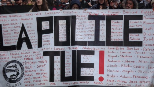 Bordeaux 25 mars 2025  "contre les violences policières"