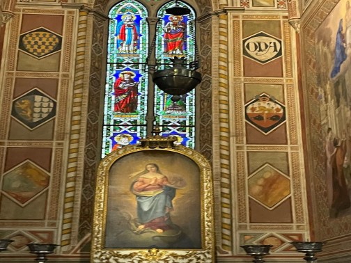 Basilica di Santa Croce-Immagine della Santa Maria-Firenze-Italia2025